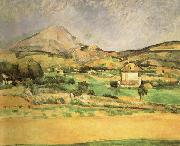 Paul Cezanne La Montagne Sainte-Victoire vue du chemin de Valcros Germany oil painting artist